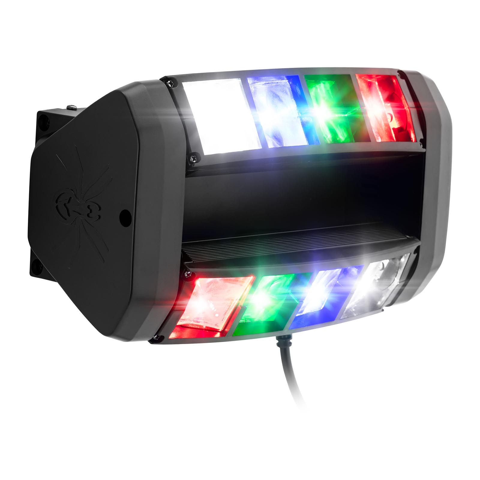 Cabeza móvil spider LED - 8 LED - 27 W - RGBW