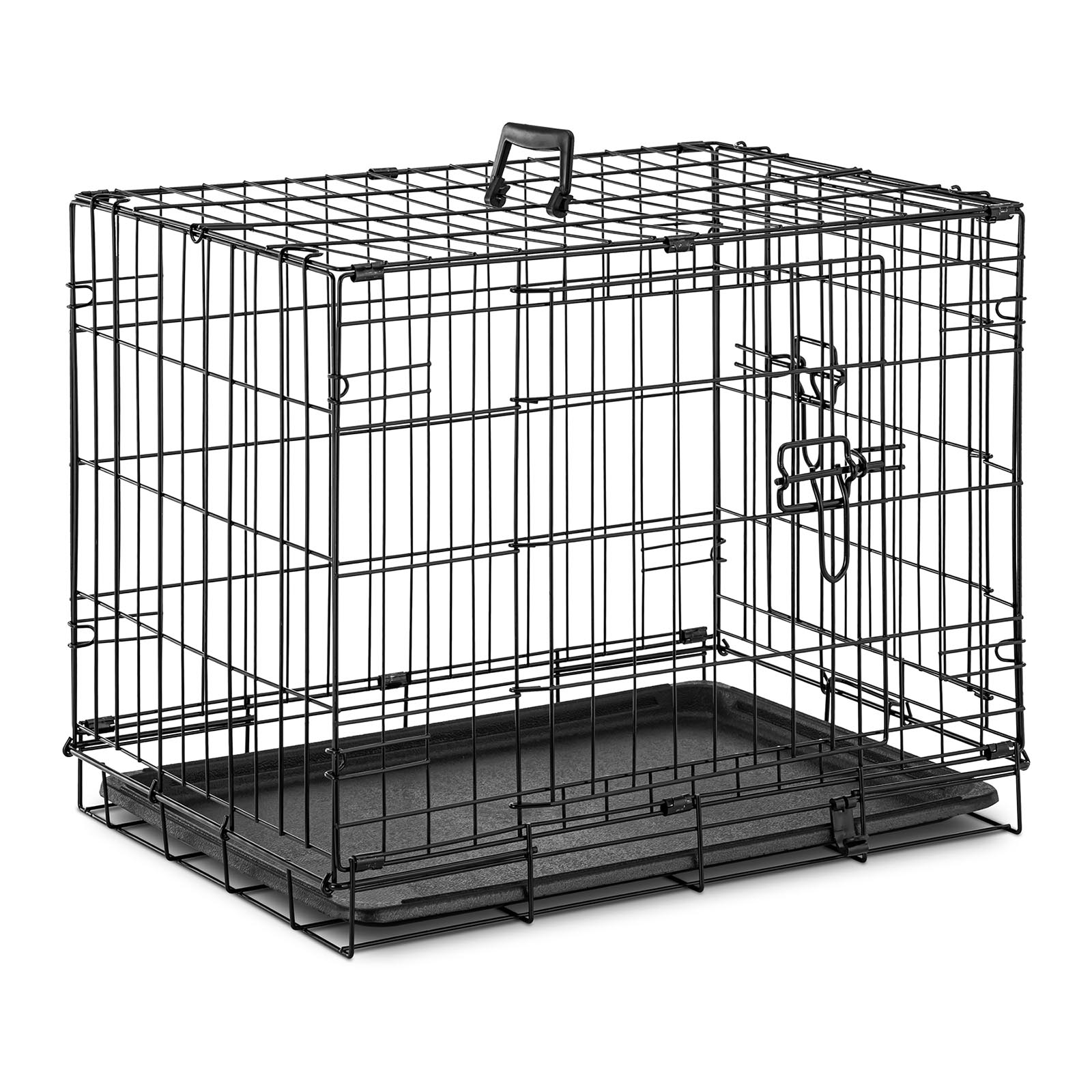 Caja transportadora de perros - plegable - 60 x 43 x 49 cm